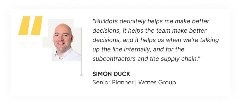 Simon Duck, Senior Planner, Wates Group Simon Duck, Senior Planner, Wates Group